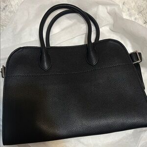 The Row DUPE Black Leather Handbag
